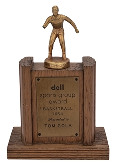 1954 Tom Gola Dell Sports Group Basketball Award (Gola LOA)